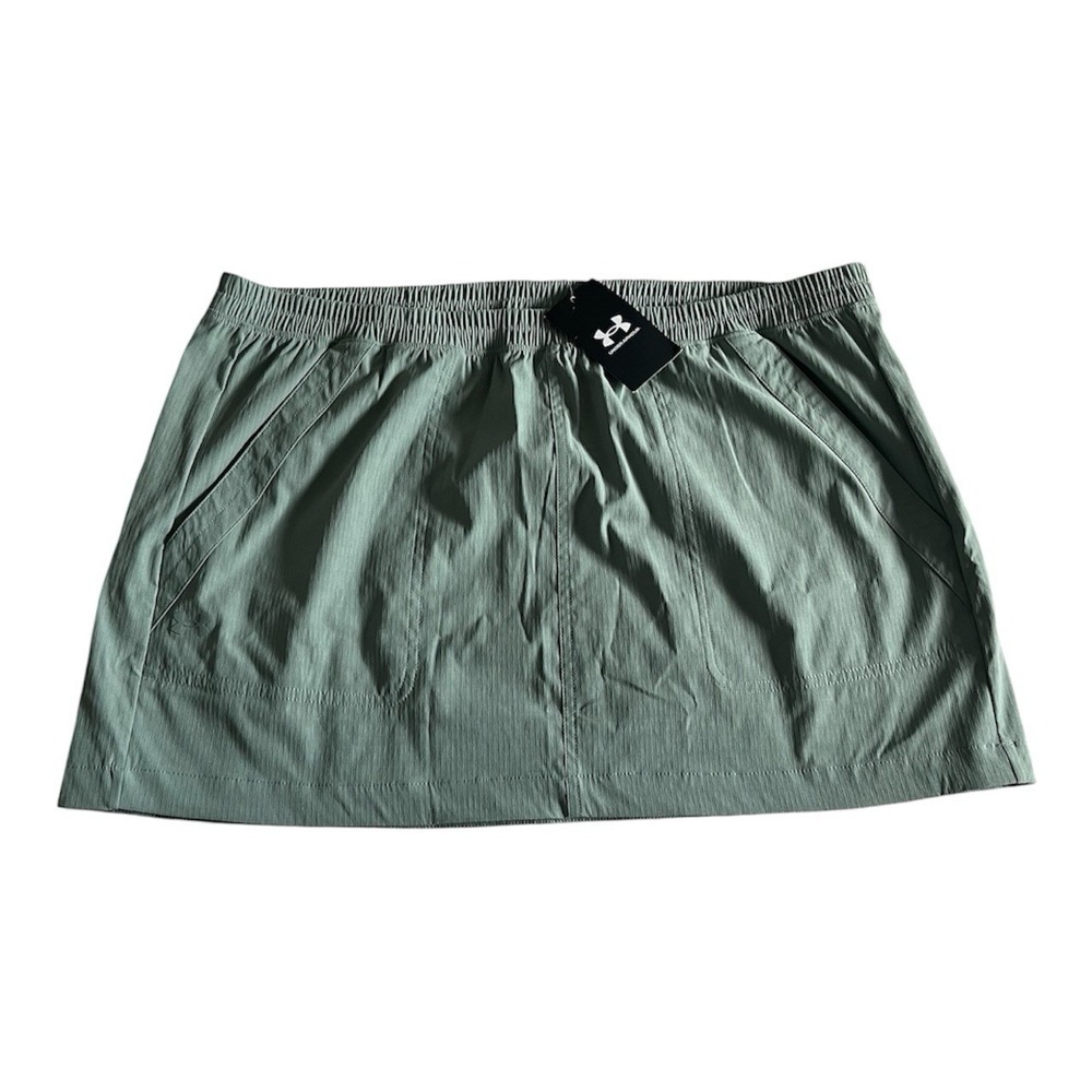 Under Armour Women's Green Loose Active Skirt XL MSRP $85